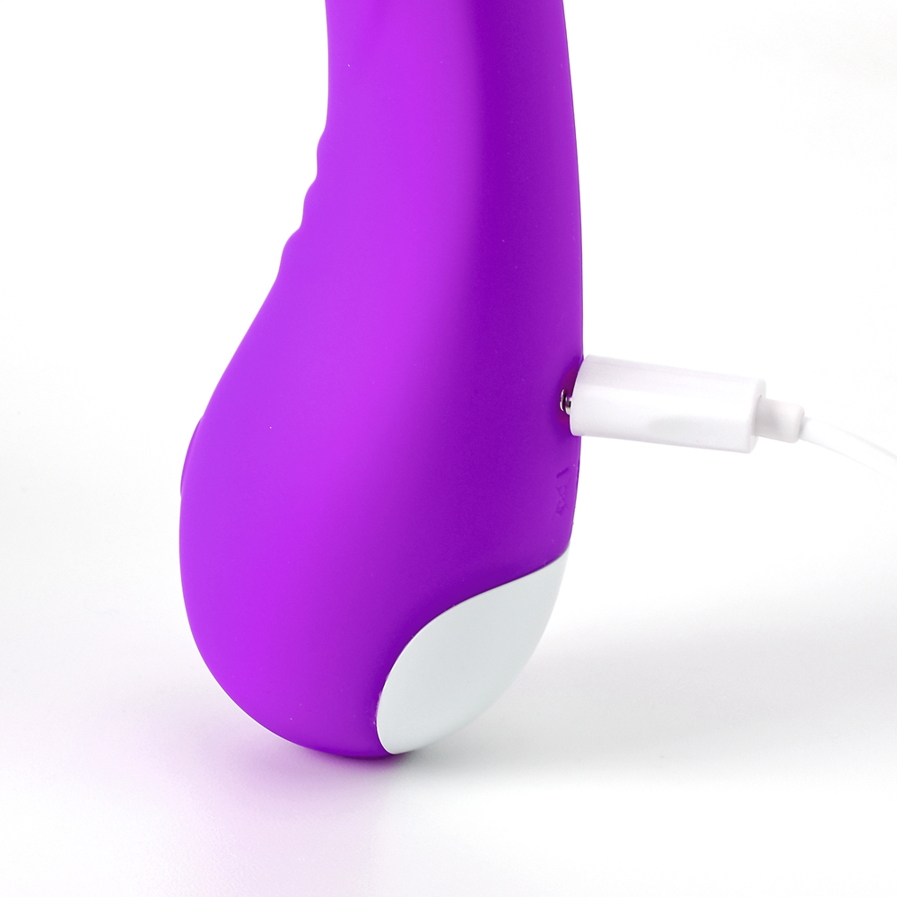 Vibrator Clasic 9 Moduri Vibratii Silicon Mov 18 cm Mokko Toys, Nr. 5, Erotic24.ro