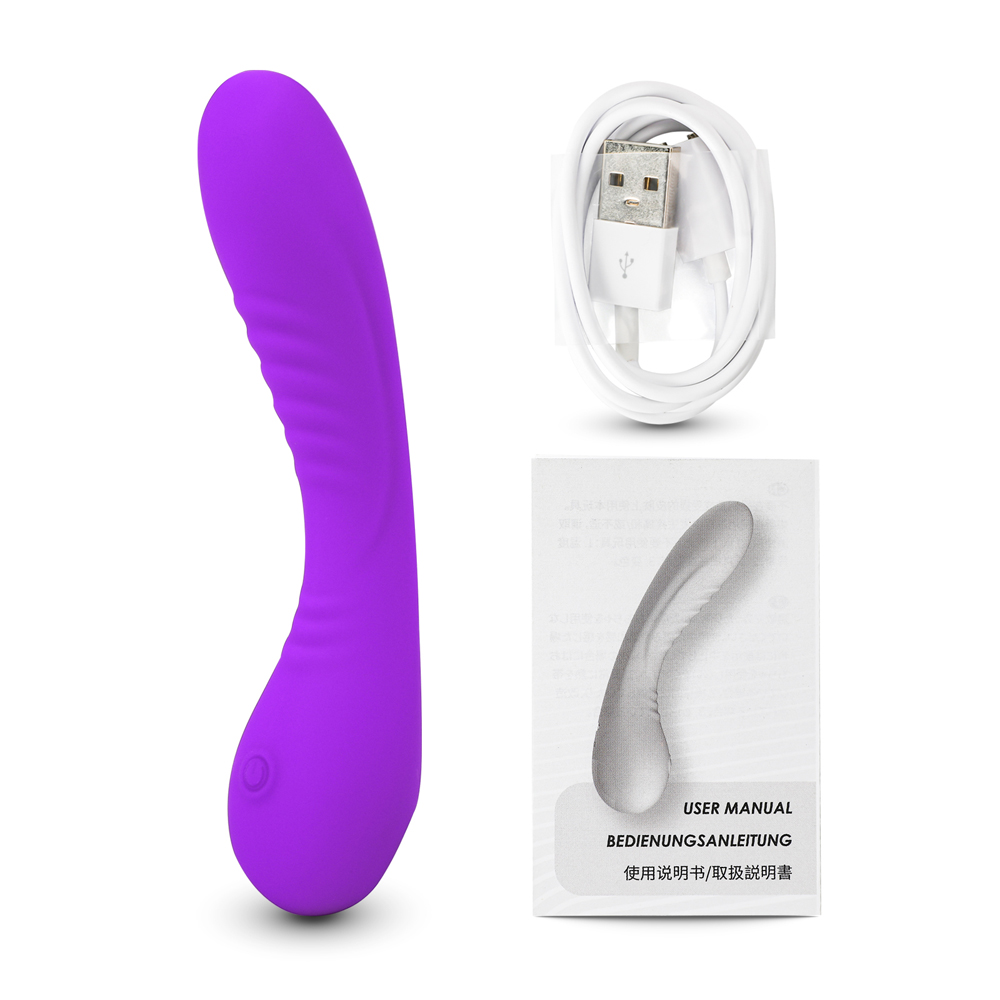 Vibrator Clasic 9 Moduri Vibratii Silicon Mov 18 cm Mokko Toys, Nr. 6, Erotic24.ro