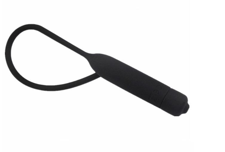 Sonda Penis 10 Moduri Vibratii Silicon Negru 21 cm Mokko Toys, #3, Erotic24.ro