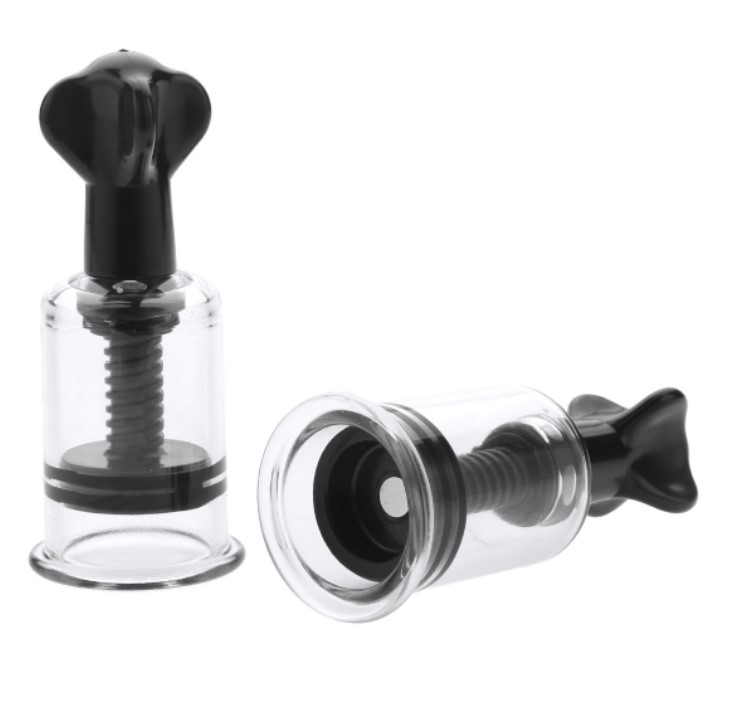 Set 2 Pompe Pentru Sfarcuri si Clitoris Medium Negru Mokko Toys, Nr. 2, Erotic24.ro