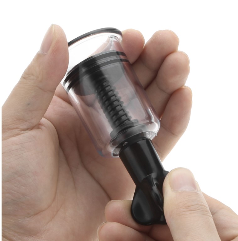 Set 2 Pompe Pentru Sfarcuri si Clitoris Medium Negru Mokko Toys, Nr. 4, Erotic24.ro