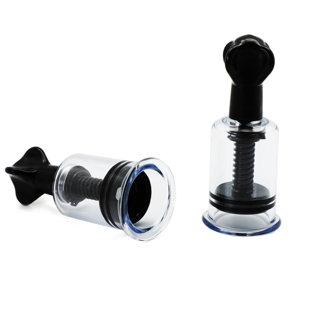 Set 2 Pompe Pentru Sfarcuri si Clitoris Large Negru Mokko Toys, #2, Erotic24.ro