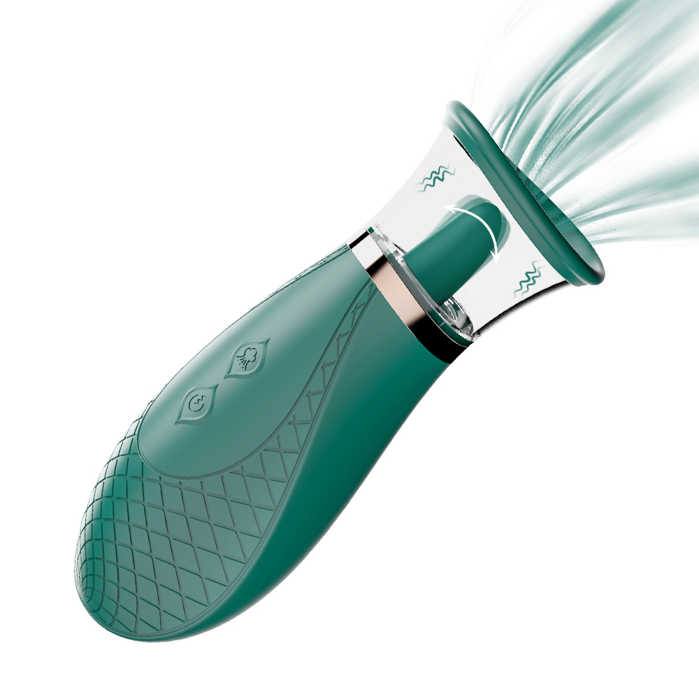 Stimulator Stola 12 Moduri Stimulatoare USB Silicon Verde 16.5 cm Moko Toys, #2, Erotic24.ro