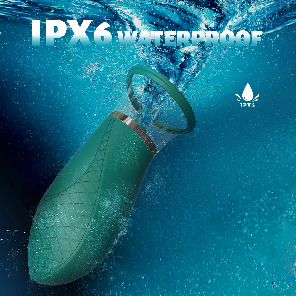 Stimulator Stola 12 Moduri Stimulatoare USB Silicon Verde 16.5 cm Moko Toys, #7, Erotic24.ro