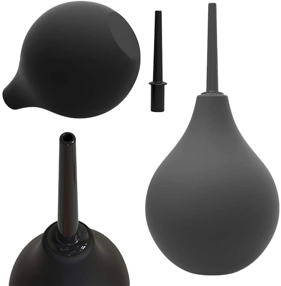 Anal Irrigator Extra Small Negru 89 ml Guilty Toys, #3, Erotic24.ro