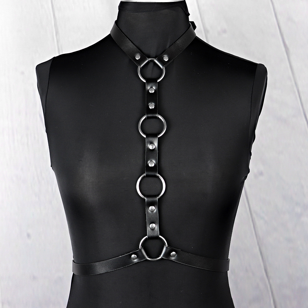 Sistem Harness Joy Piele Ecologica OS, #5, Erotic24.ro