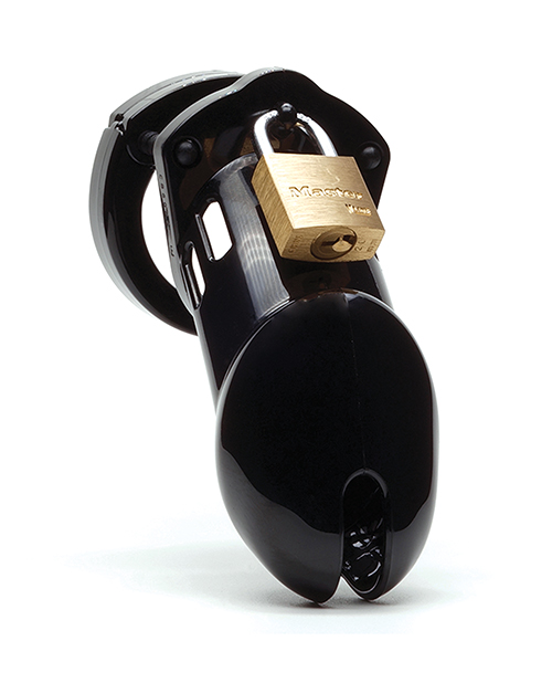 Cusca de Castitate Dixon Maximum Security Neagra Guilty Toys, Nr. 2, Erotic24.ro