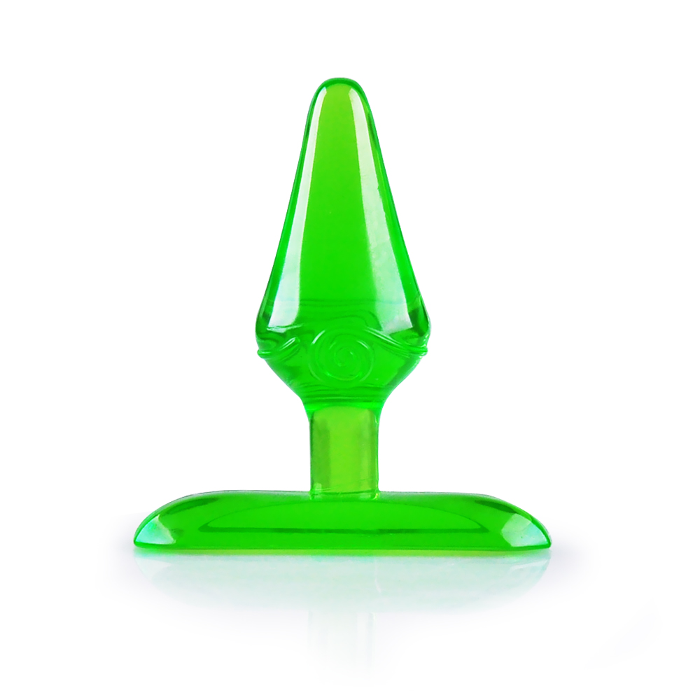 Dop Anal Mini Pleasure, Verde, 6.5 cm, M in SexShop KUR Romania