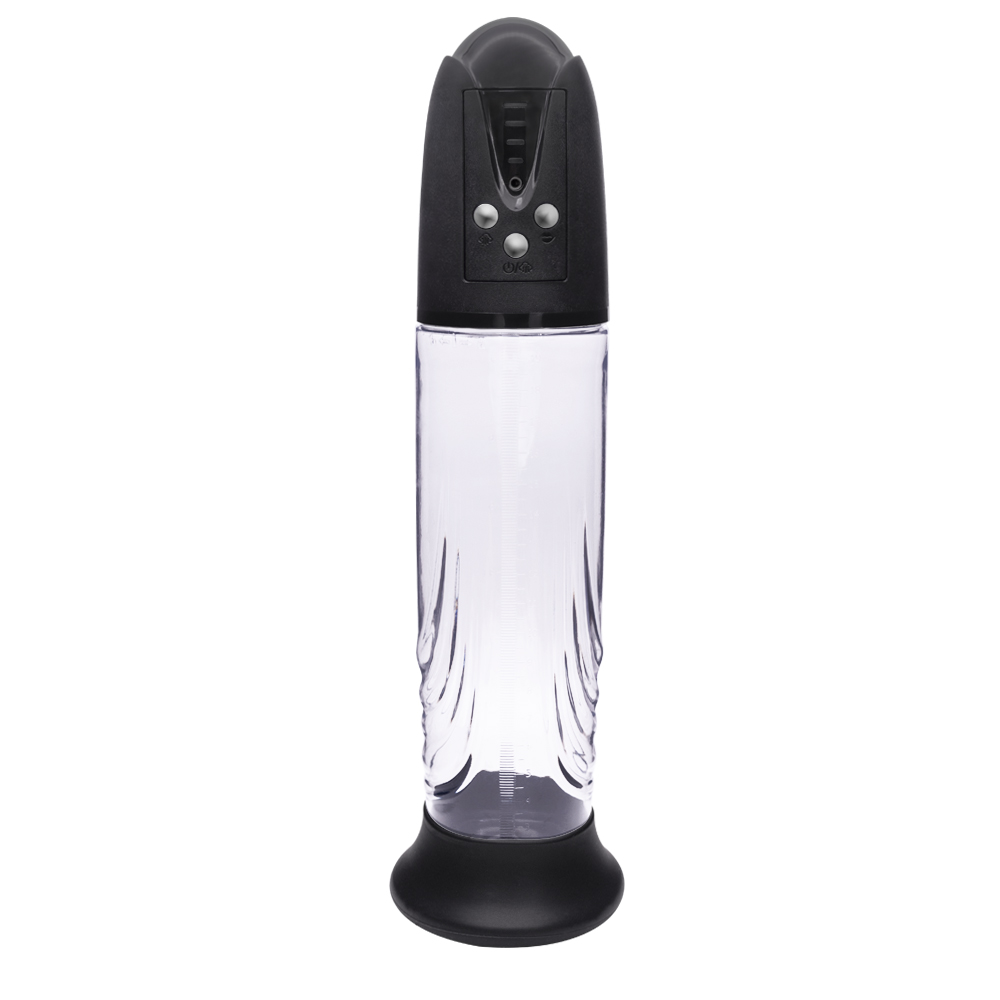 Pompa Electrica Suck Vacuum Penis Pump, 8 Moduri Suctiune, USB, Transparent, #9, Erotic24.ro