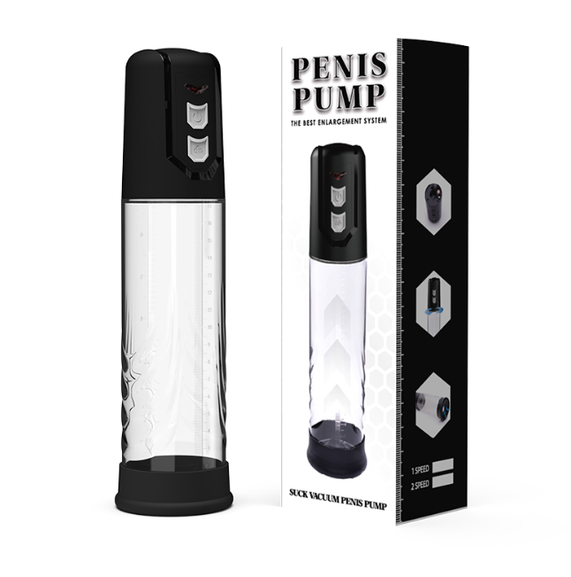 Pompa Electrica pentru Penis, 1 Mod Suctiune, Manson Silicon, Nr. 6, Erotic24.ro
