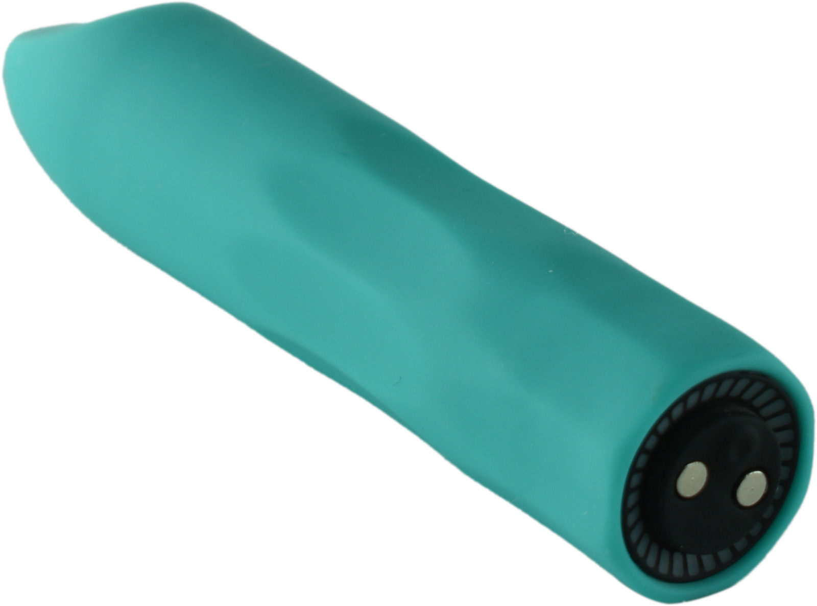 Vibrator Glont Aslan, 10 Moduri Vibratii Puternice, Silicon, USB Magnetic, Verde, 8.5 cm Mokko Toys, Nr. 1, Erotic24.ro