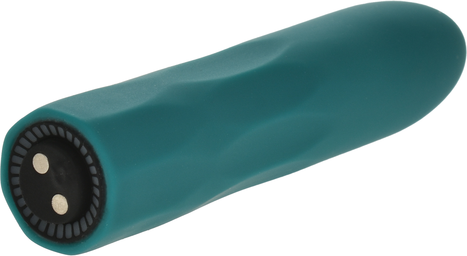 Vibrator Glont Aslan, 10 Moduri Vibratii Puternice, Silicon, USB Magnetic, Verde, 8.5 cm Mokko Toys, Nr. 5, Erotic24.ro