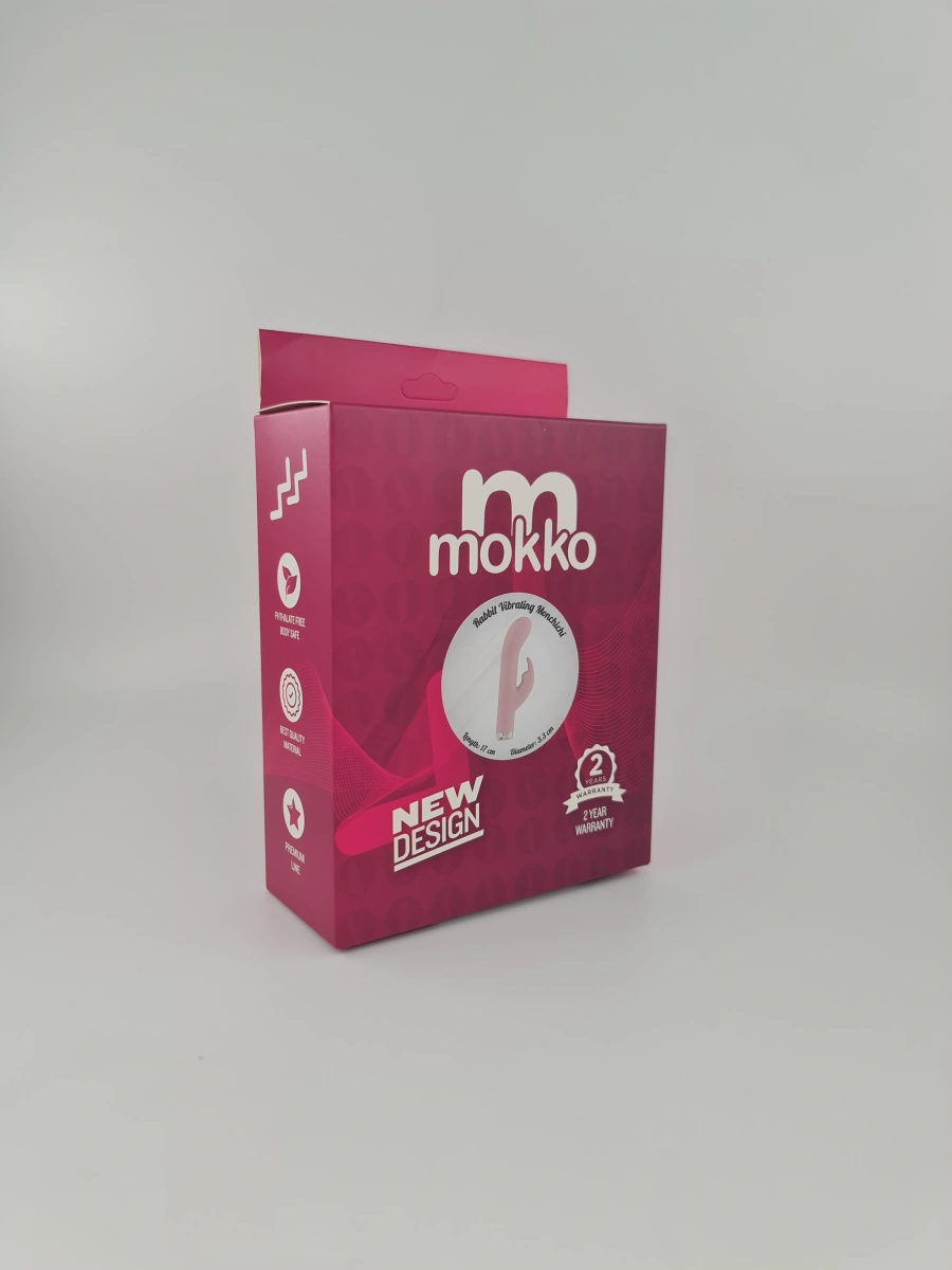 Vibrator Rabbit Monchichi 10 Moduri Vibratii Puternice Silicon USB Roz 17 cm Mokko Toys, #2, Erotic24.ro