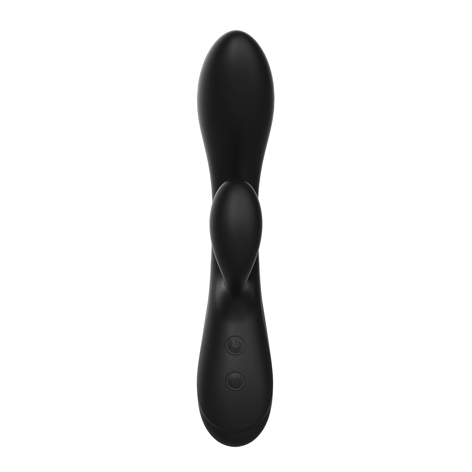 Vibrator Rabbit Kasia, 10 Moduri Vibratii, Silicon Lichid, USB, Negru, 21 cm, Guilty Toys, #3, Erotic24.ro