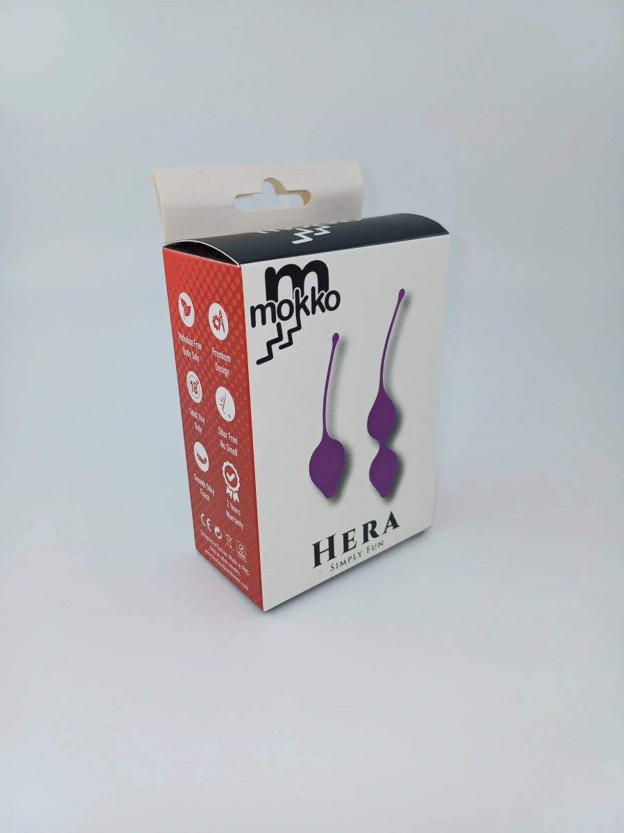 Set Hera 2 Bile Vaginale, Silicon, Mov, Mokko Toys, #6, Erotic24.ro