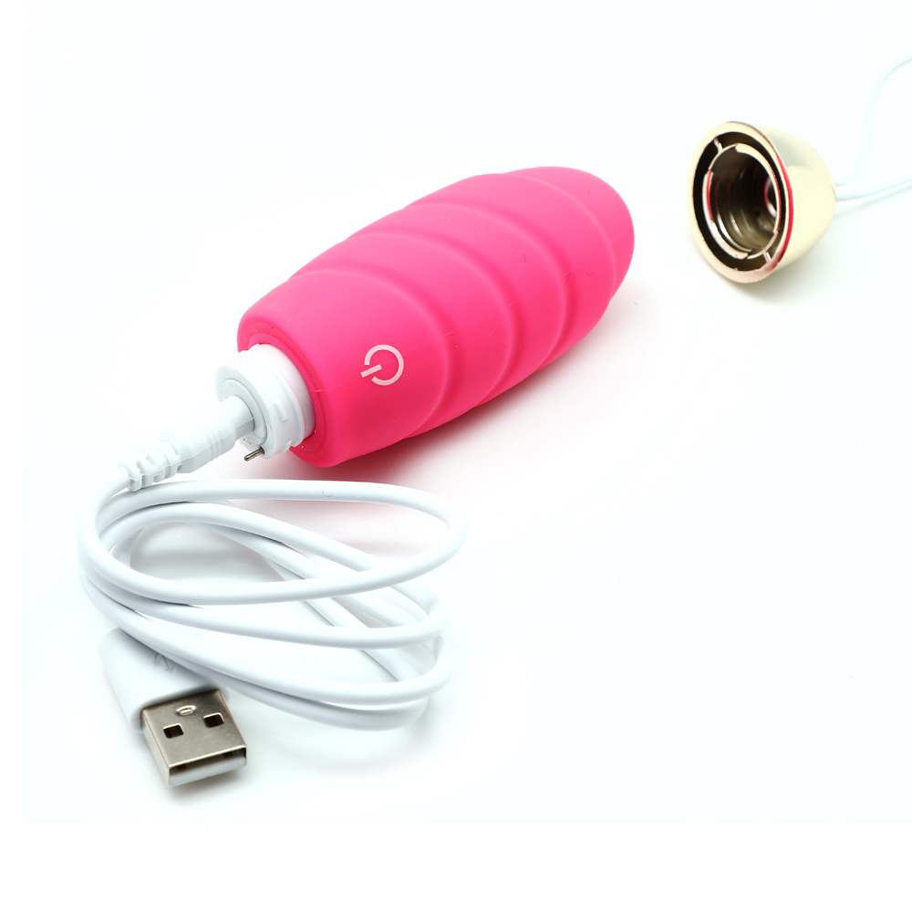 Ou Vibrator Nala, Remote Control, 10 Moduri Vibratii, Silicon, USB, Roz, Guilty Toys, Nr. 2, Erotic24.ro