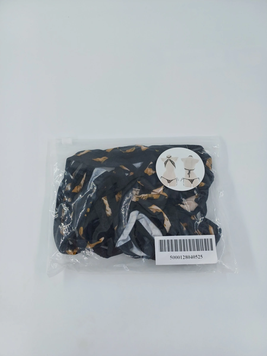 Set Lenjerie 2 Piese Animal Print cu Inel, S-L, #4, Erotic24.ro