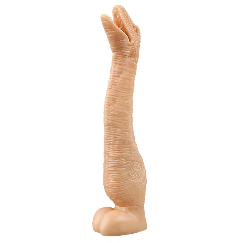 Dildo Real Dinosaur, Natural, 35 cm, Mokko Toys, #2, Erotic24.ro