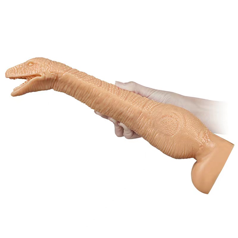 Dildo Real Dinosaur, Natural, 35 cm, Mokko Toys, #3, Erotic24.ro
