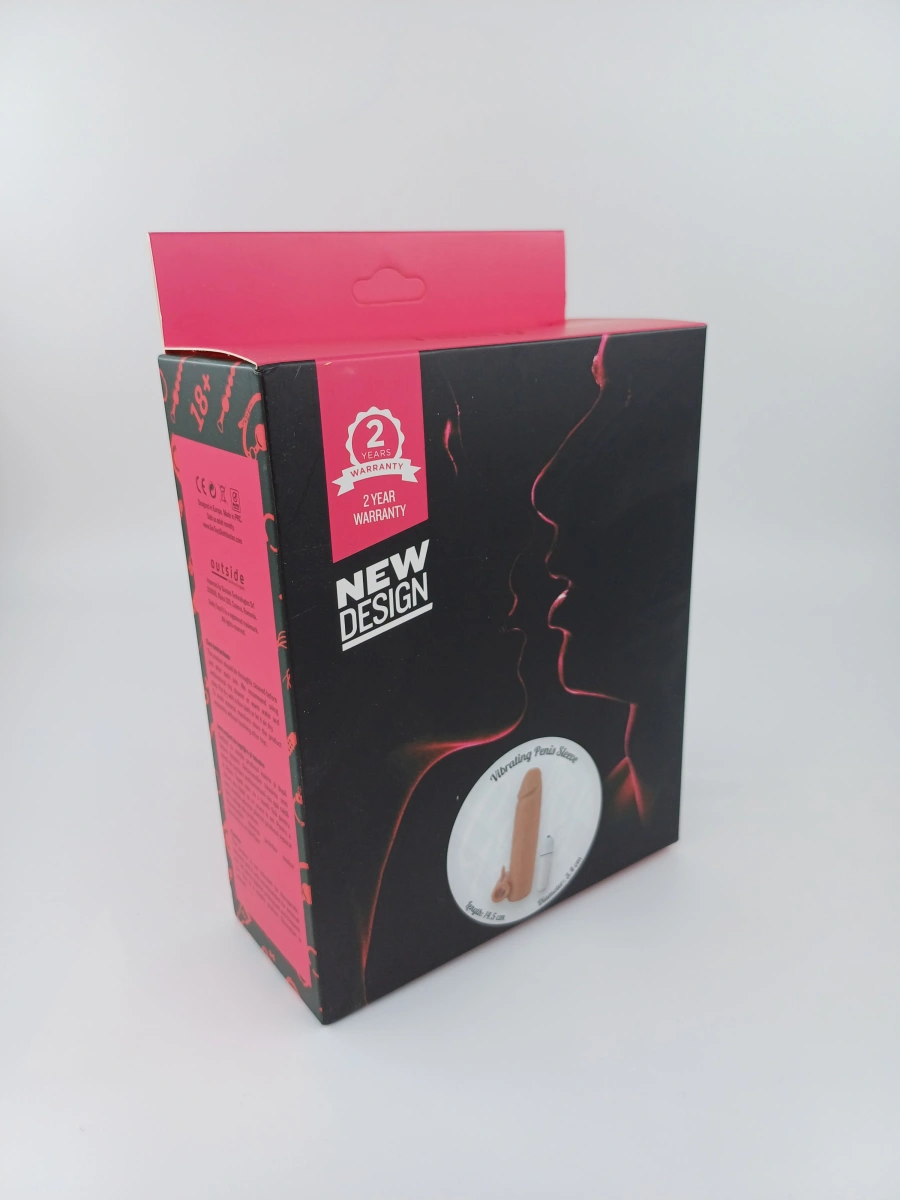 Prelungitor Penis +4 cm cu Glont Vibrator, Natural, Guilty Toys, #4, Erotic24.ro