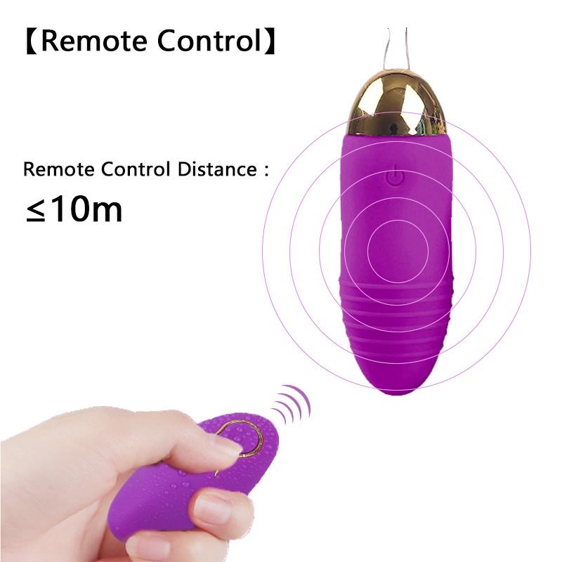 Ou Vibrator Haruka, Remote Control, 10 Moduri Vibratii, Silicon, USB, Mov, Guilty Toys, #2, Erotic24.ro