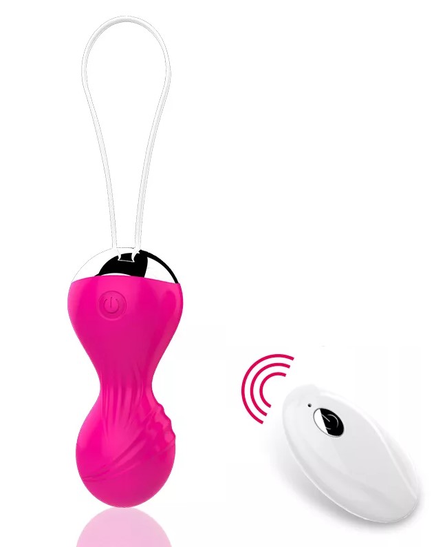 Bila Vaginala Remote Control Tighten Vibrating, 10 Moduri Vibratii, Silicon, USB, Roz, Guilty Toys, #1, Erotic24.ro