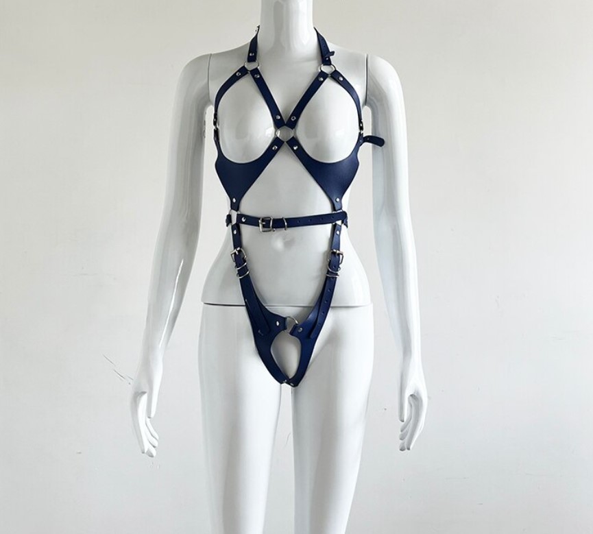 Sistem Harness Amore Piele Ecologica OS, #3, Erotic24.ro