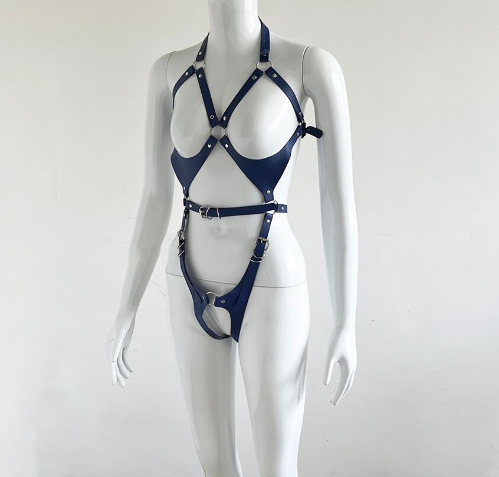 Sistem Harness Amore Piele Ecologica OS, #4, Erotic24.ro