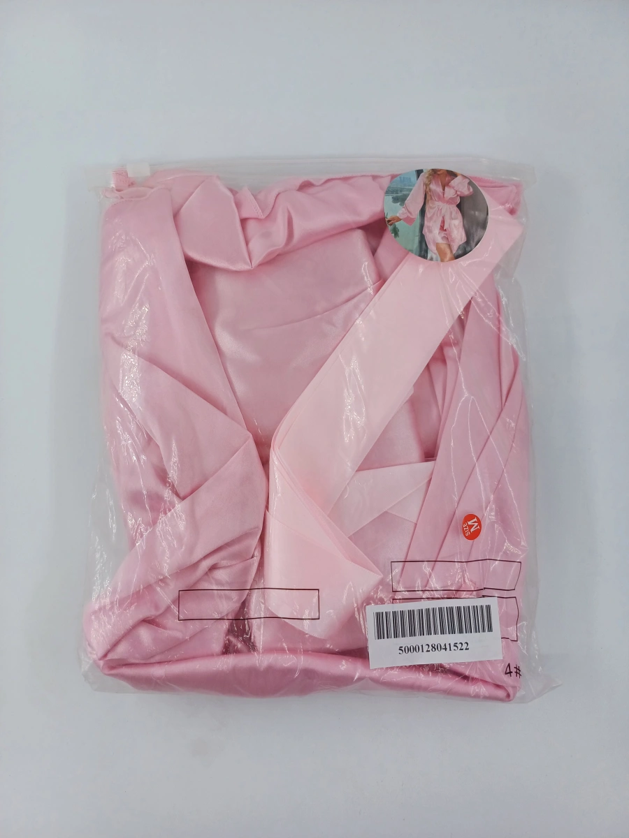 Set Halat si Rochie Roz, M, Nr. 5, Erotic24.ro