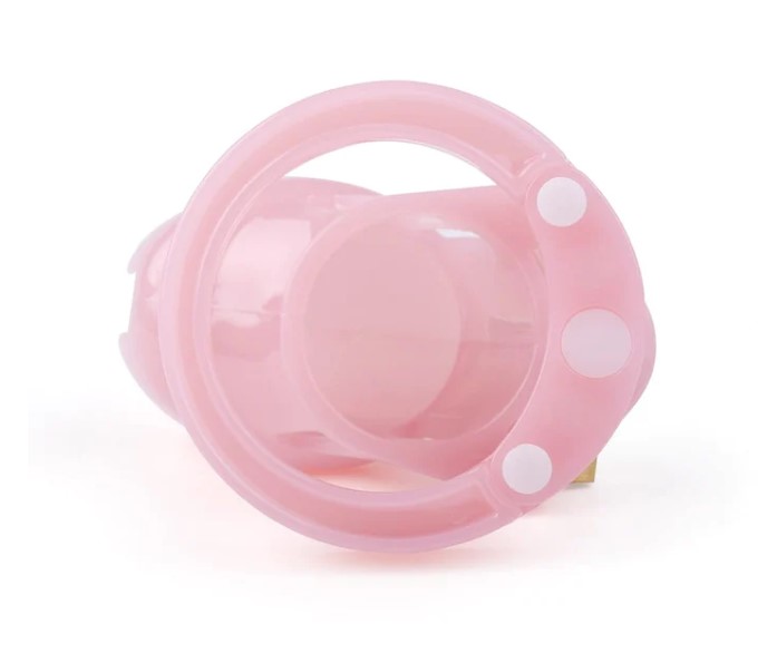 Cusca de Castitate Dixon Maximum Security Roz Guilty Toys, Nr. 2, Erotic24.ro