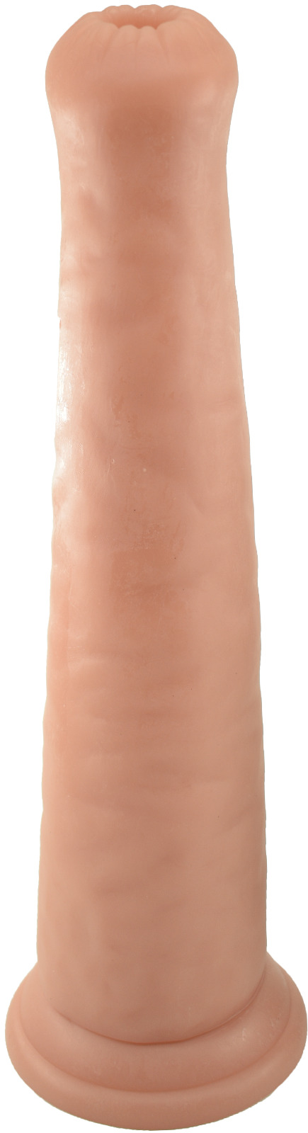 Dildo Massive cu Ventuza, PVC, Natural, 32 cm, Mokko Toys, #1, Erotic24.ro