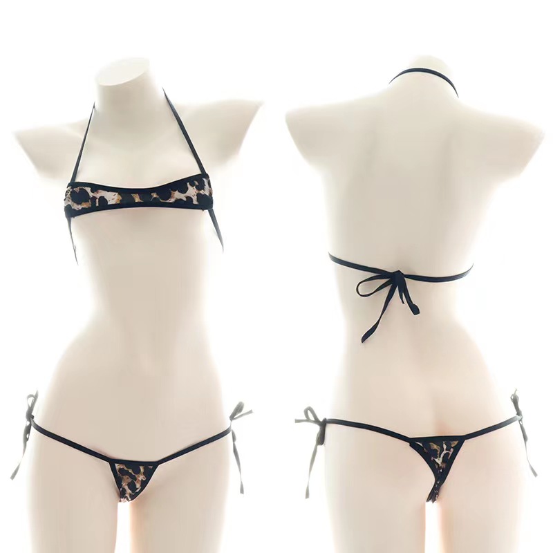 Set Lenjerie 2 Piese Animal Print, S-L, Nr. 2, Erotic24.ro