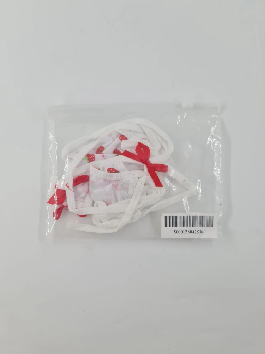 Micro Body Sweet Dreams, Alb/Rosu, S/M, #3, Erotic24.ro