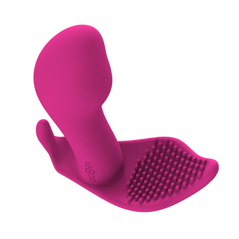 Stimulator Ema Remote Control, 10 Moduri Vibratii, Silicon, USB, Roz, Guilty Toys, #3, Erotic24.ro