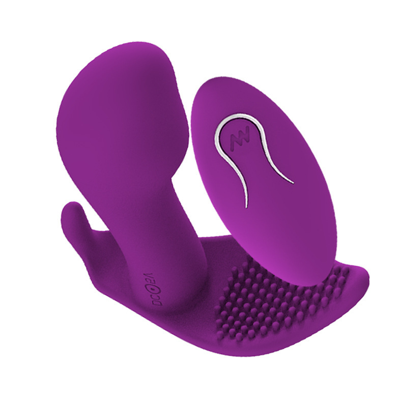 Stimulator Ema Remote Control, 10 Moduri Vibratii, Silicon, USB, Mov, Guilty Toys, Nr. 2, Erotic24.ro