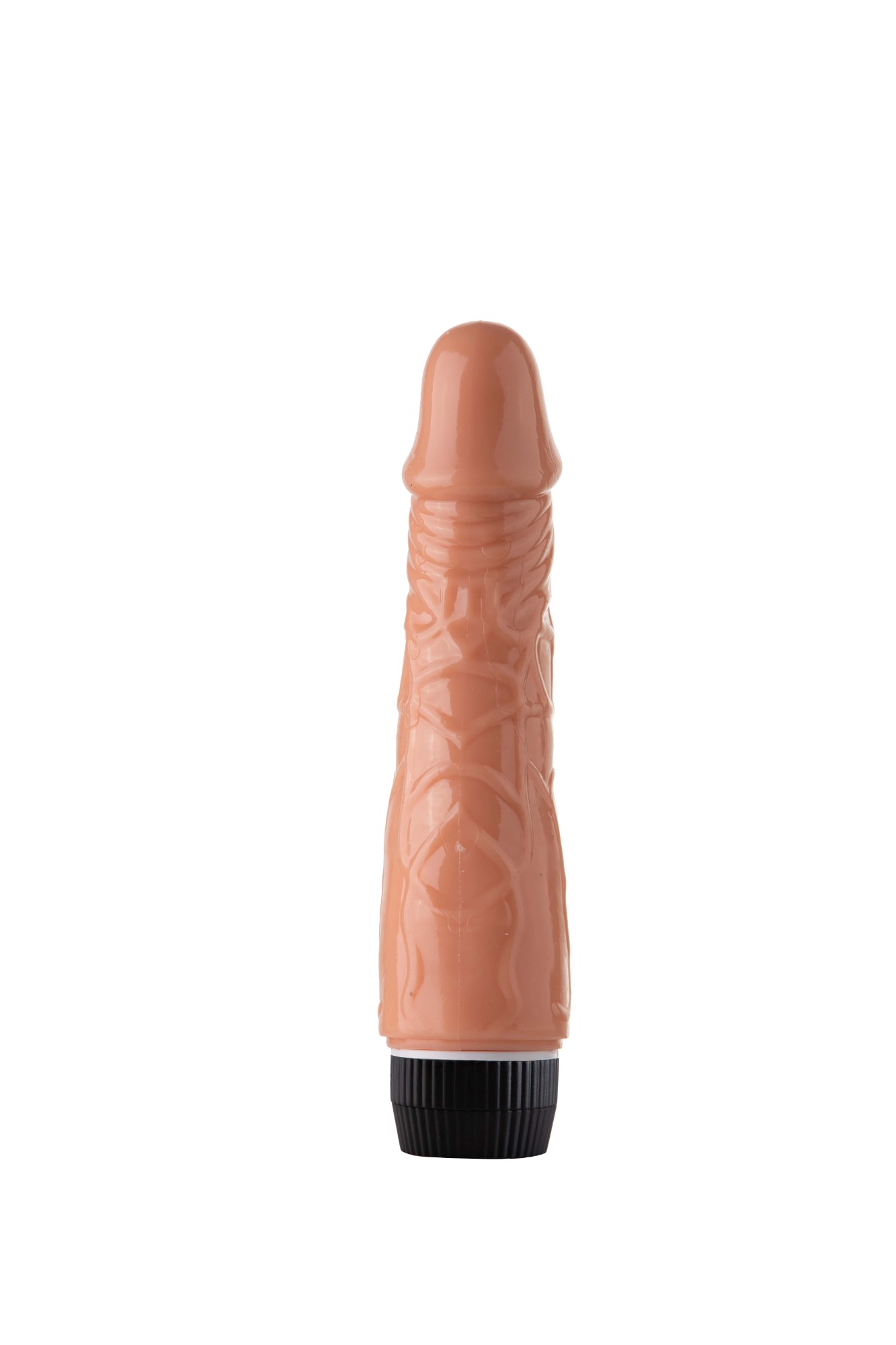 Vibrator Realist Cleopatra, Multispeed, TPE, Natural, 18.5 cm, Passion Labs, #4, Erotic24.ro