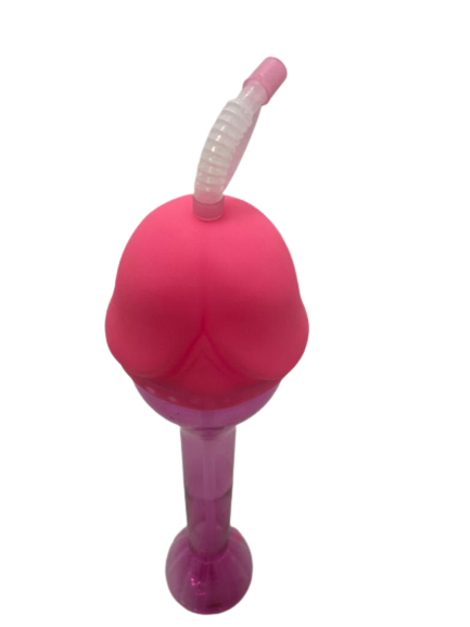 Sticla cu Pai, Capac Penis, 500 ml, Nr. 2, Erotic24.ro