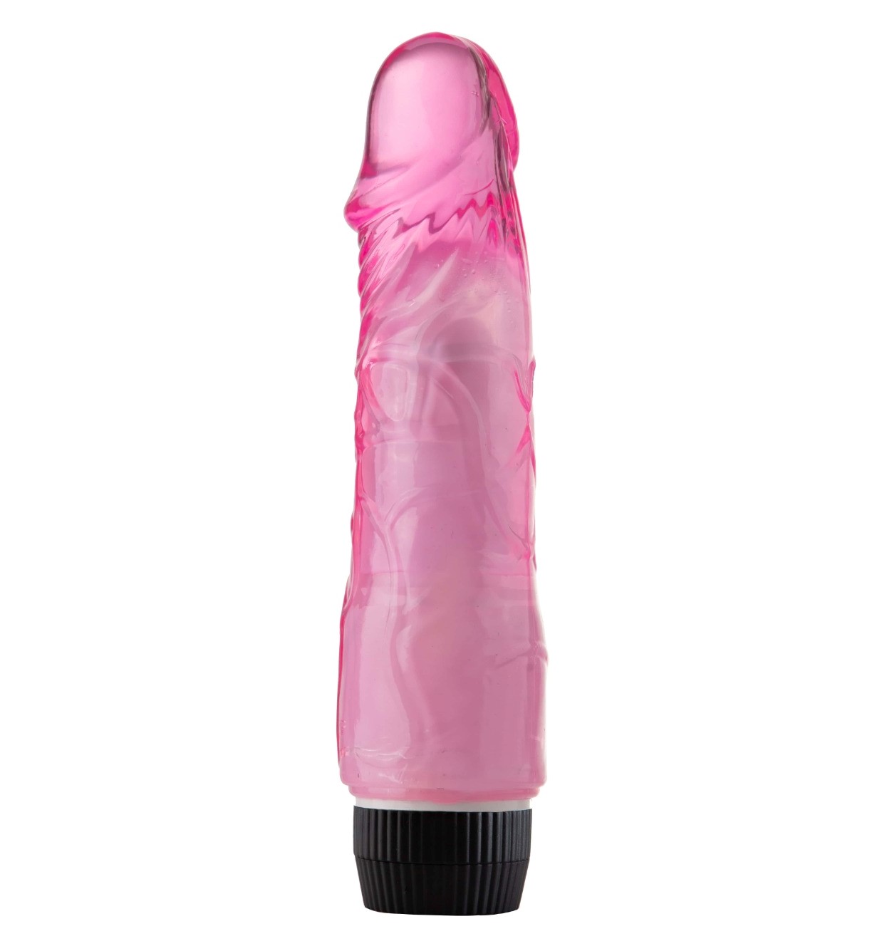 Vibrator Realist Cleopatra, Multispeed, TPE,  Roz, 18.5 cm, Passion Labs, #1, Erotic24.ro
