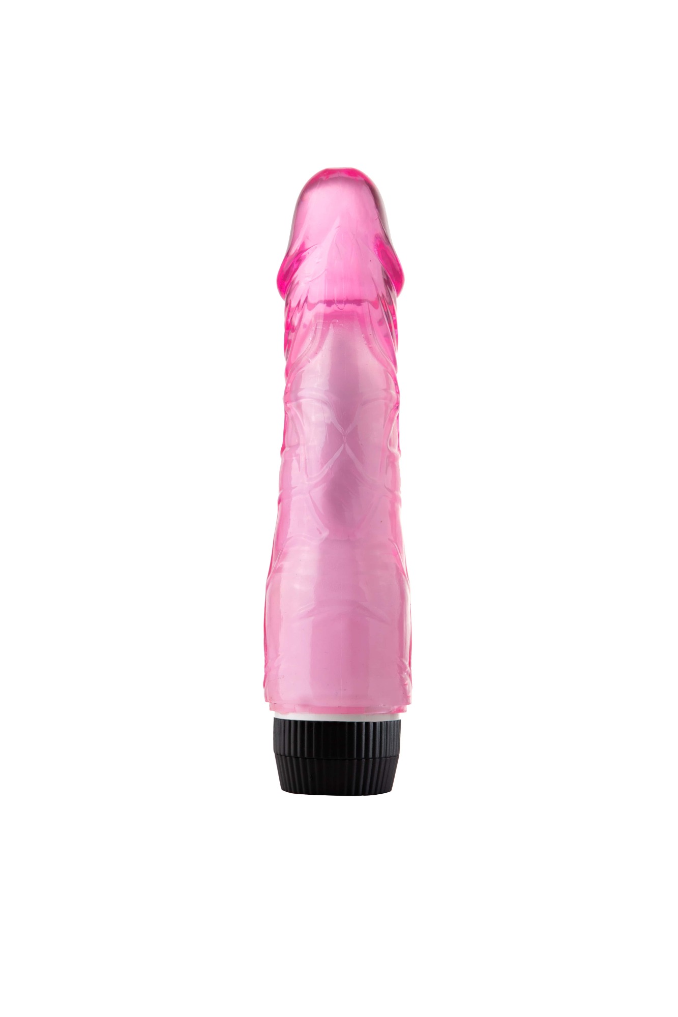 Vibrator Realist Cleopatra, Multispeed, TPE,  Roz, 18.5 cm, Passion Labs, #2, Erotic24.ro