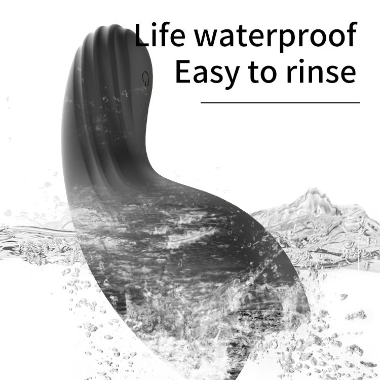 Stimulator Barbati Glans Trainer, 10 Moduri Vibratii, Silicon, USB, Negru, #6, Erotic24.ro