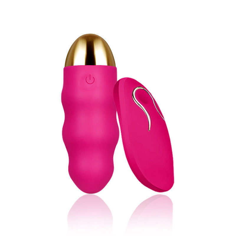 Ou Vibrator Abby Remote Control, 12 Moduri Vibratii, Silicon, USB, Roz, #1, Erotic24.ro