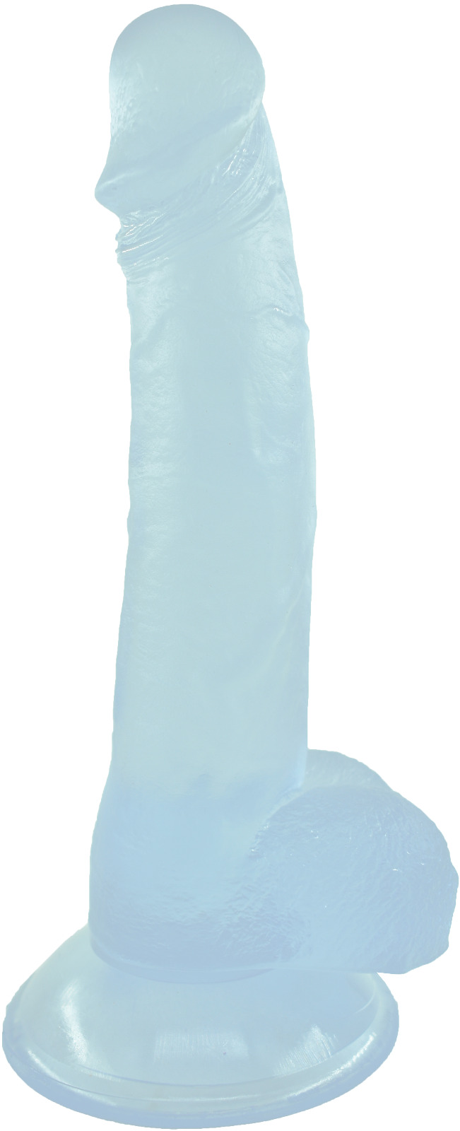 Dildo Realist Bryan cu Ventuza, PVC, 21 cm, Albastru, Guilty Toys, #1, Erotic24.ro