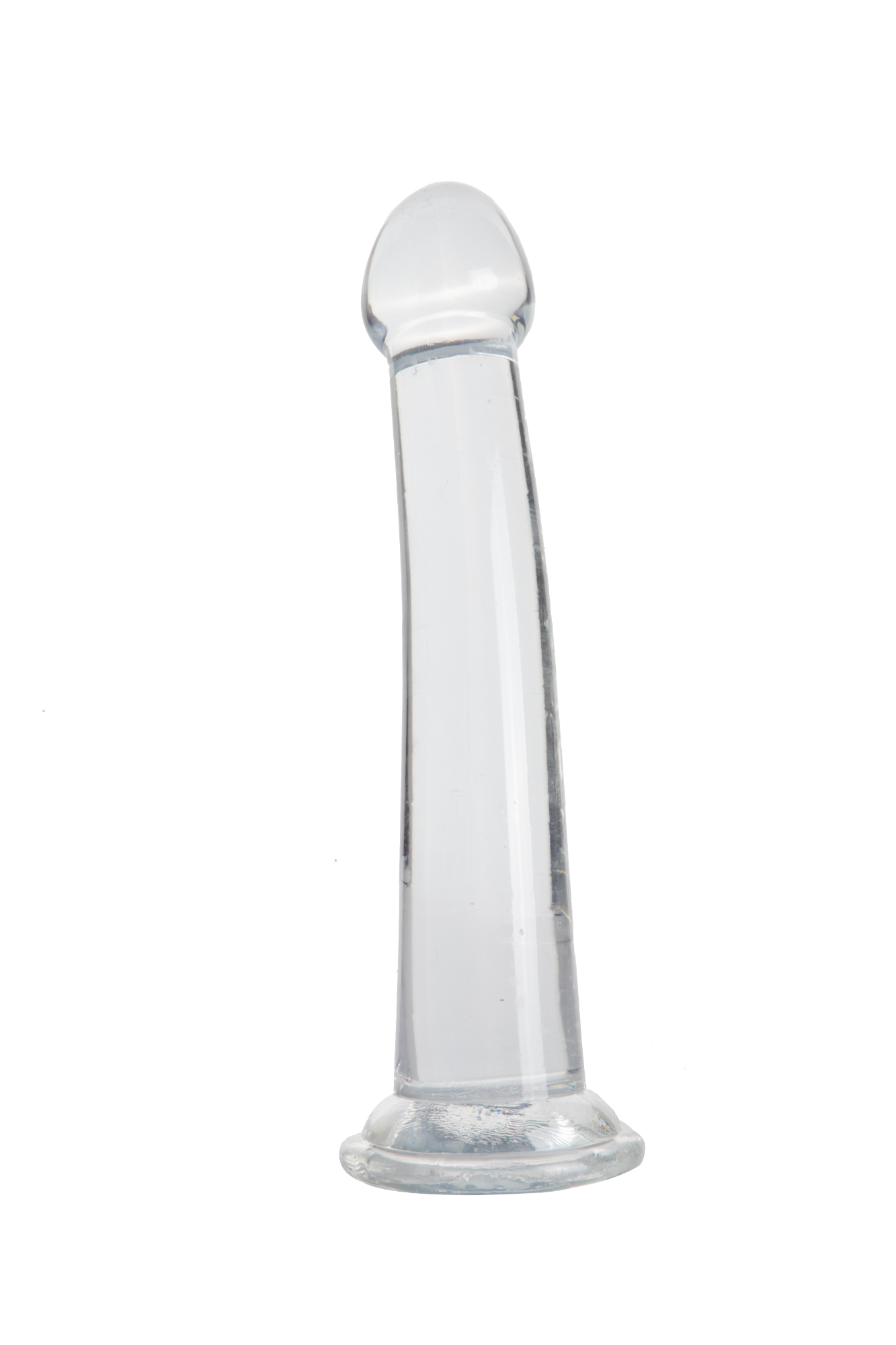 Dildo Clasic cu Ventuza Small, PVC, Transparent, 18 cm, Mokko Toys, #2, Erotic24.ro