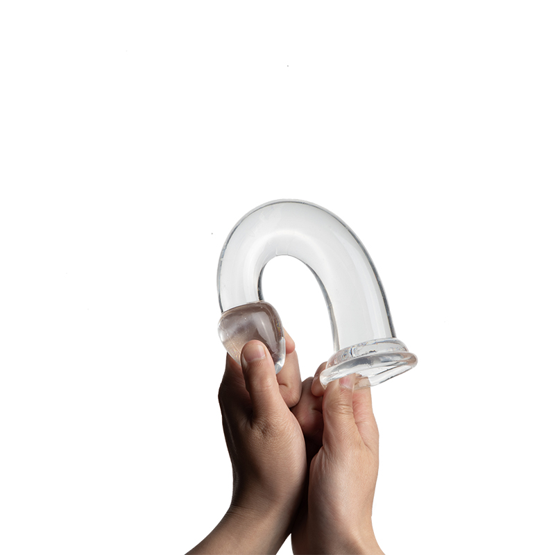 Dildo Clasic cu Ventuza Small, PVC, Transparent, 18 cm, Mokko Toys, #4, Erotic24.ro