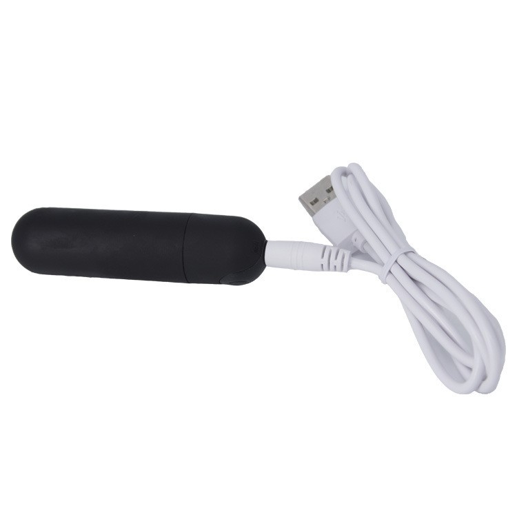 Glont Vibrator Terry 10 Moduri Vibratii, ABS, Negru, 7.5 cm, Passion Labs, #2, Erotic24.ro