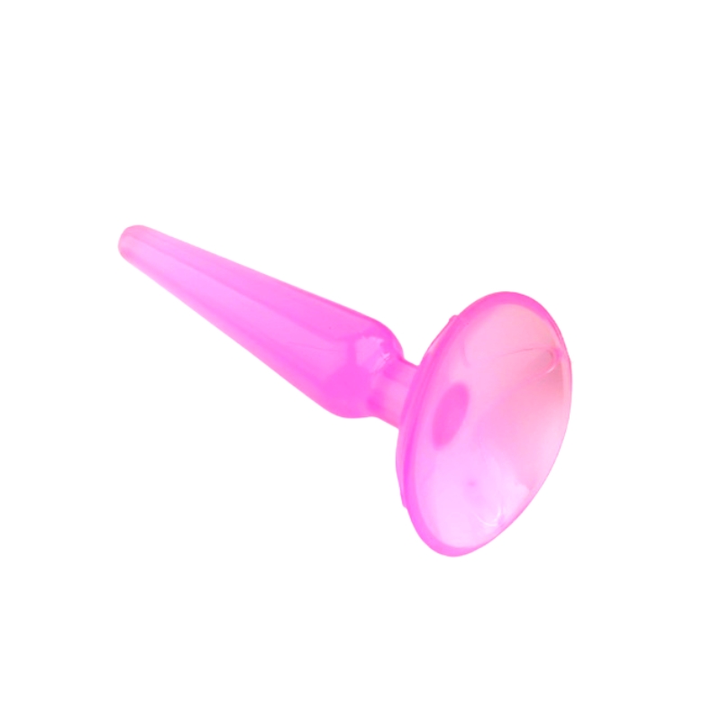 Dop Anal Alvin PVC, Roz, 10 cm, Passion Labs, #2, Erotic24.ro