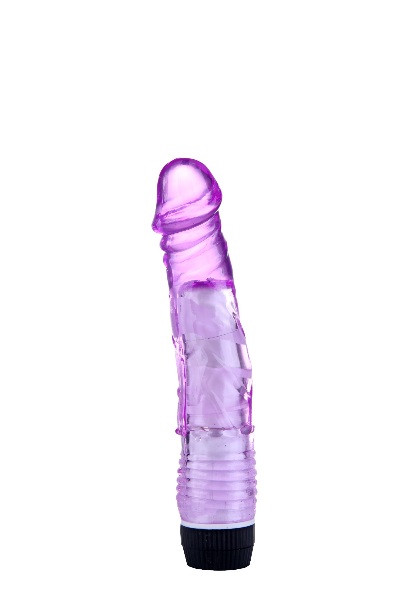Vibrator Realist Lina, Multispeed, TPE, 20 cm, Mov, Passion Labs, #2, Erotic24.ro
