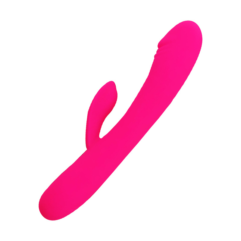 Vibrator Iepuras Lily, 10 Moduri Vibratii, Silicon, Roz, 20 cm, Guilty Toys, #1, Erotic24.ro