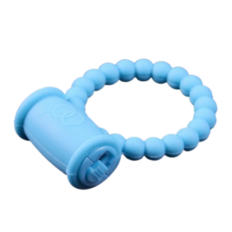 Inel de Penis Beaded Ring cu Vibratii, S in SexShop KUR Romania