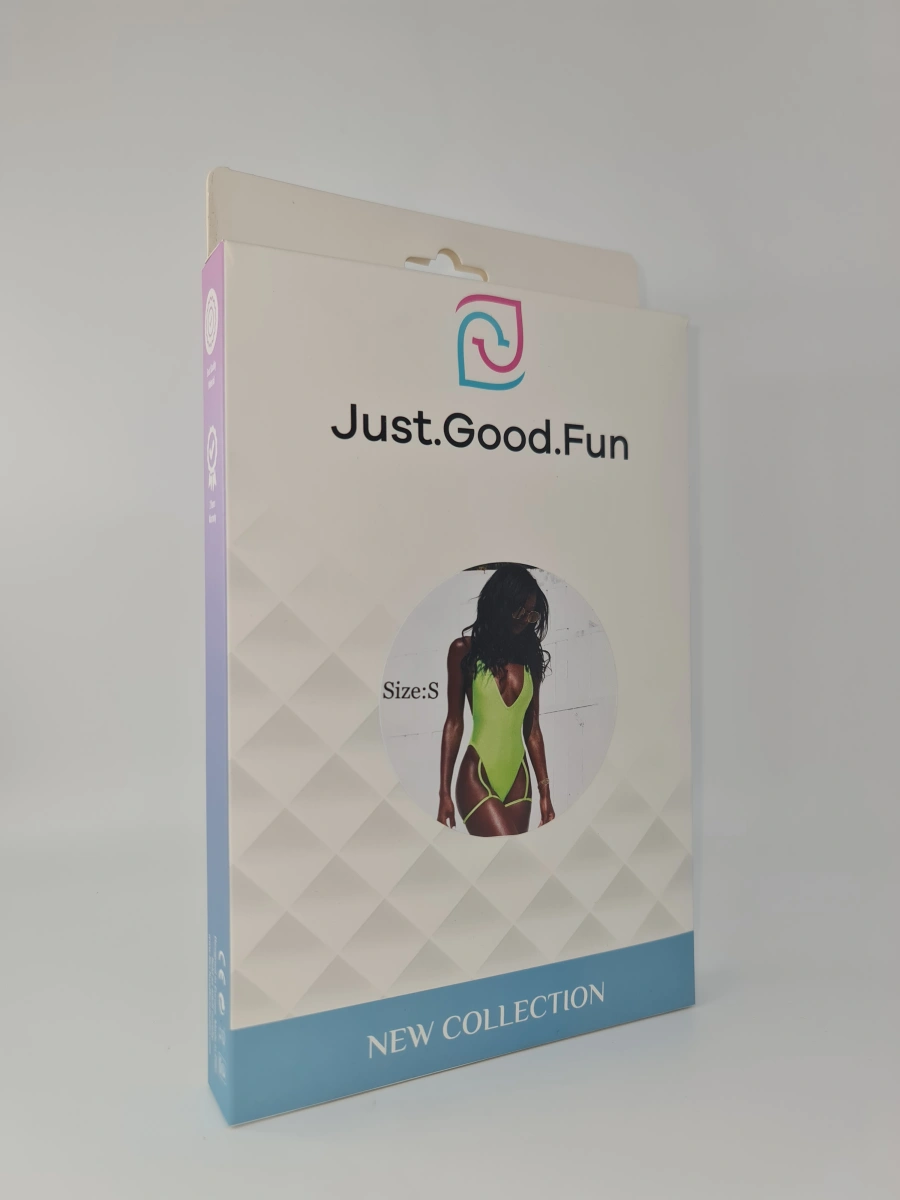 Body Sexy Elastic, Verde Neon, S, JGF Lingerie , #3, Erotic24.ro